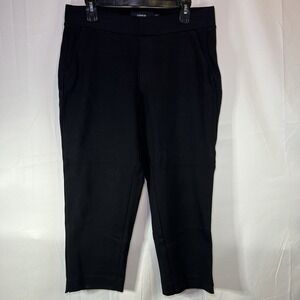 Women's Torrid Size 0R Pull On Capri Black‎ Slacks Dress Pants Office Teacher